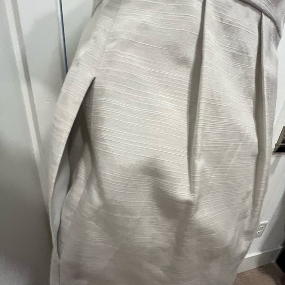 J. Crew Petite Light Pearl Gray Scoopneck Dress NWT - Picture 3 of 5